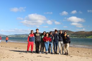italian students in county donegal on erasmus
